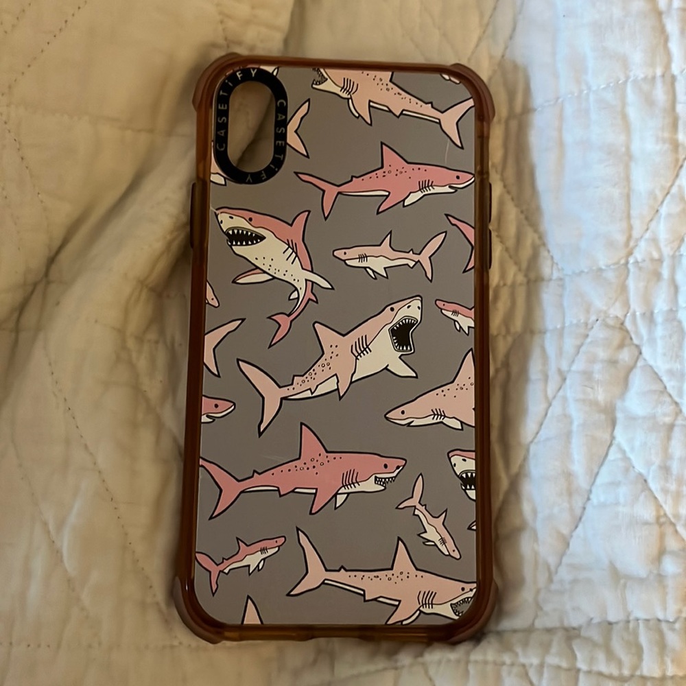 Casetify shark phone case X